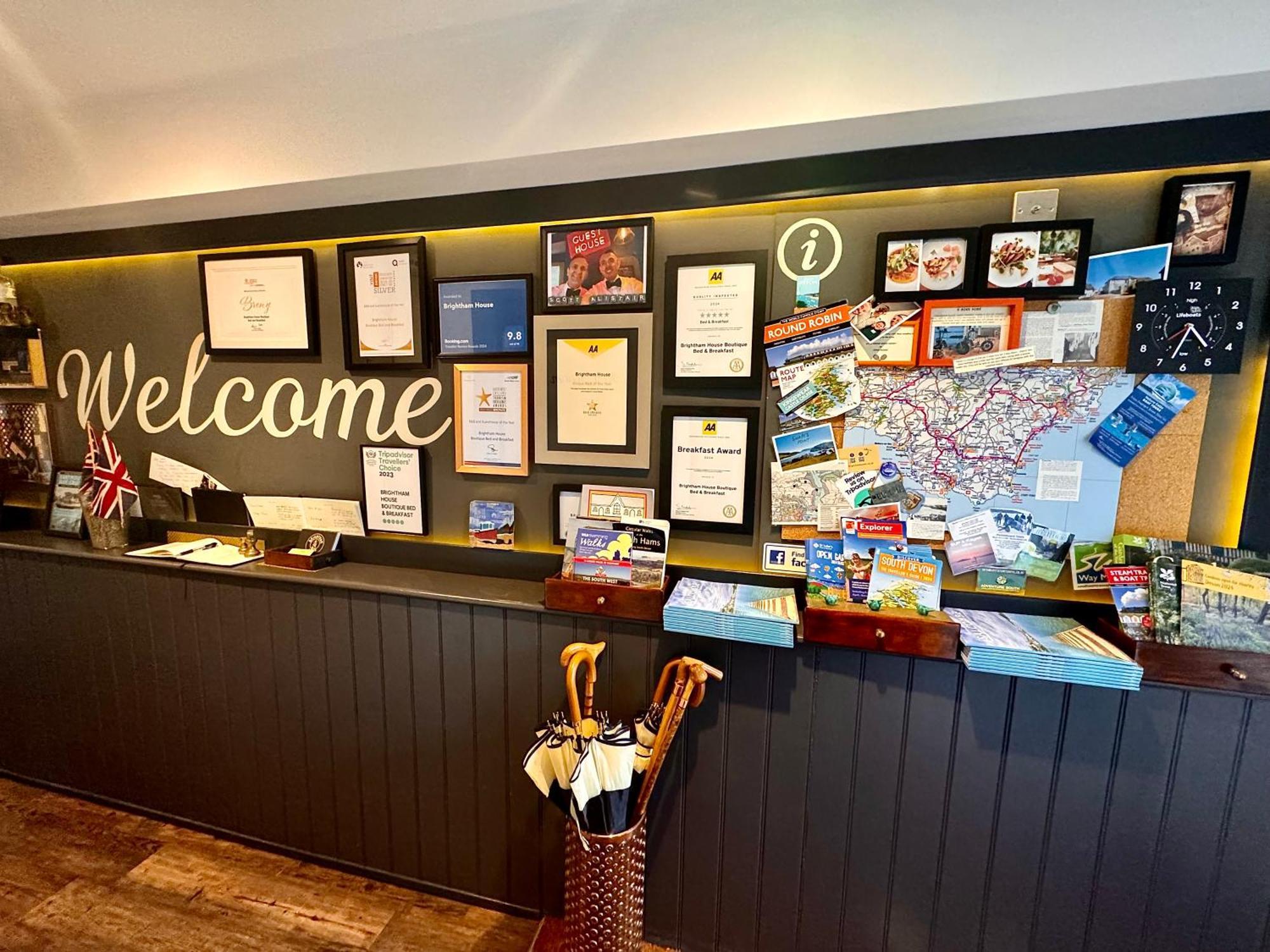 Brightham House - Exclusively For Adults Bed & Breakfast Salcombe Eksteriør bilde